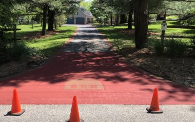 Project Highlight – Stamped Asphalt Driveway